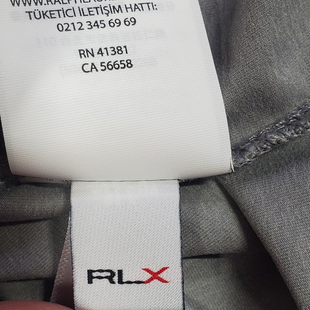 RLX Ralph Lauren Featherweight Hoodie Women XS Grey Performance Golf Lightweight - Picture 6 of 10